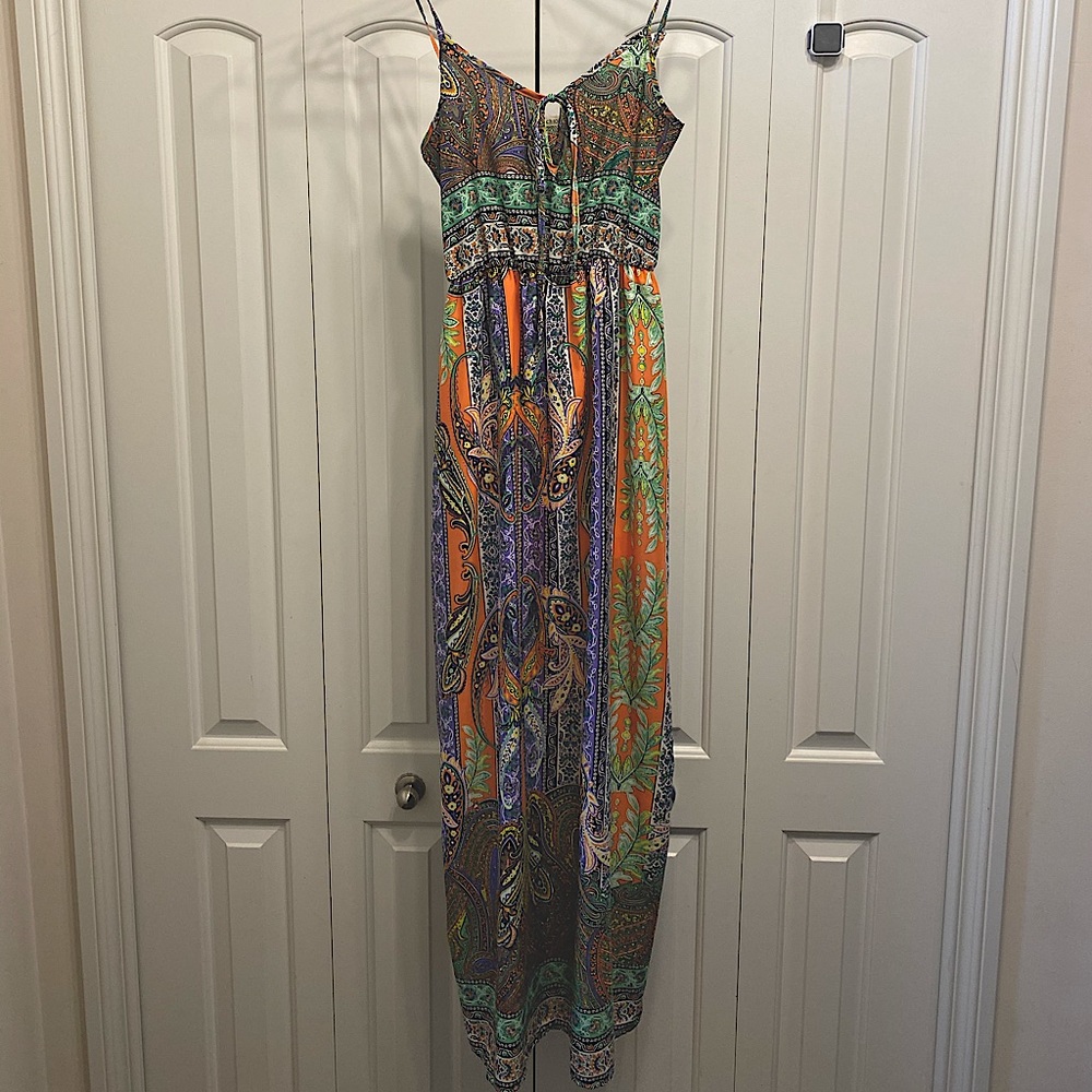 Patterned Beach Dress